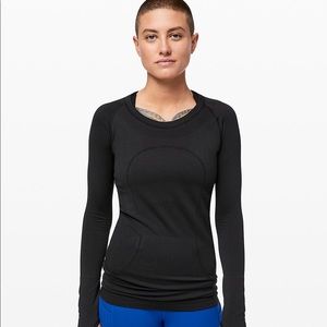lululemon athletica Black Long Sleeve Top